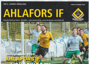 Ahlafors IF v Lidköpings FK  29.03.2024
