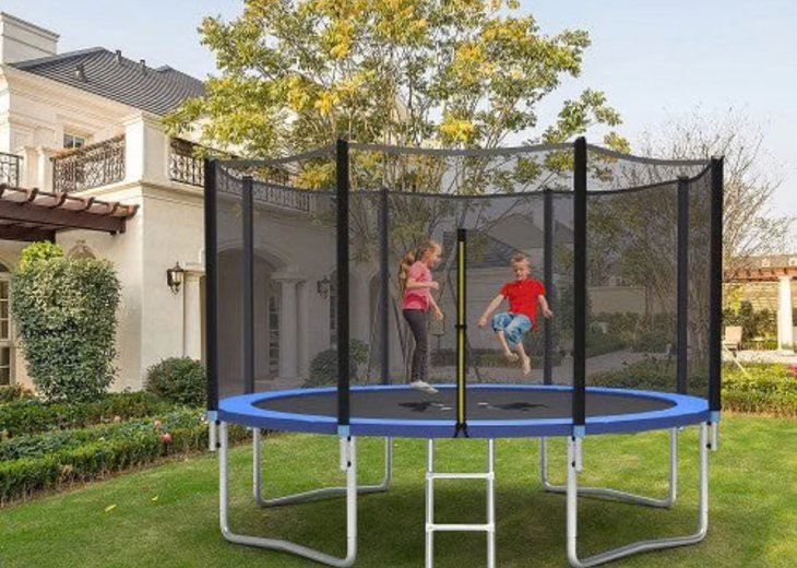 Barn og trampolinebråk