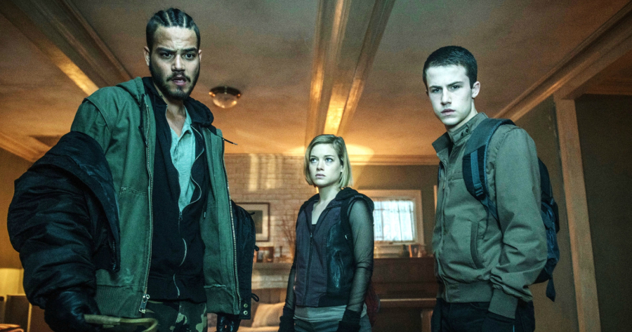Daniel Zovatto, Jane Levy and Dylan Minnette star in Screen Gems' horror-thriller DON'T BREATHE.