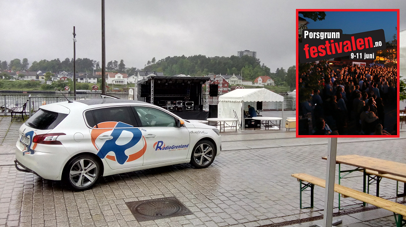 Det er klart for tre dager med festival i Porsgrunn-BY. Mange gode og kjente artister skal stå på scenen