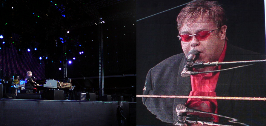 Vidunderlig crazy kveld med Elton John (70) på Hamar