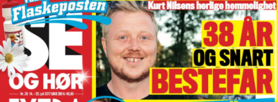 Nei folkens, artisten Kurt Nilsen (38) skal ikke bli bestefar. Ukebladet Se Og Hør tar feil!