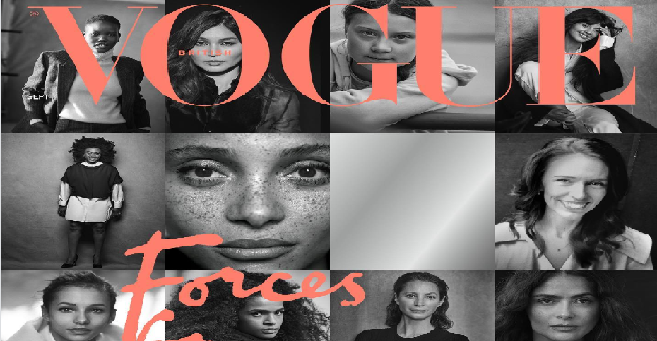 Svenske klimaaktivisten Greta Thunberg (17) pryder forsiden av  motemagasinet  Vogue