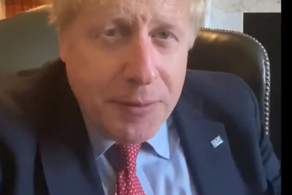 Den britiske statsministeren Boris Johnson har testa positivt for coronaviruset.  Det melder han selv idag
