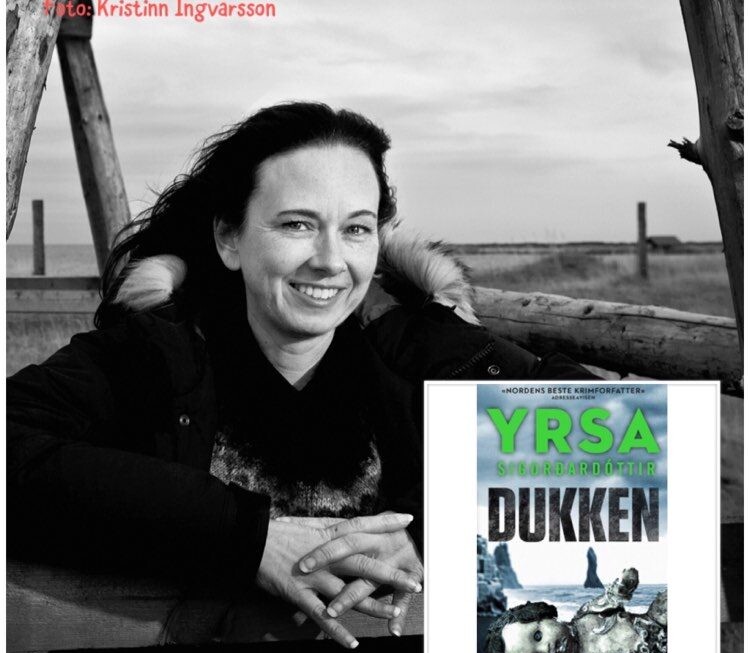 Helg igjen, og tid for nye episoder av “Digi-forfatterintervju i landsbyen”, denne gang islandske Yrsa Sigurardottir