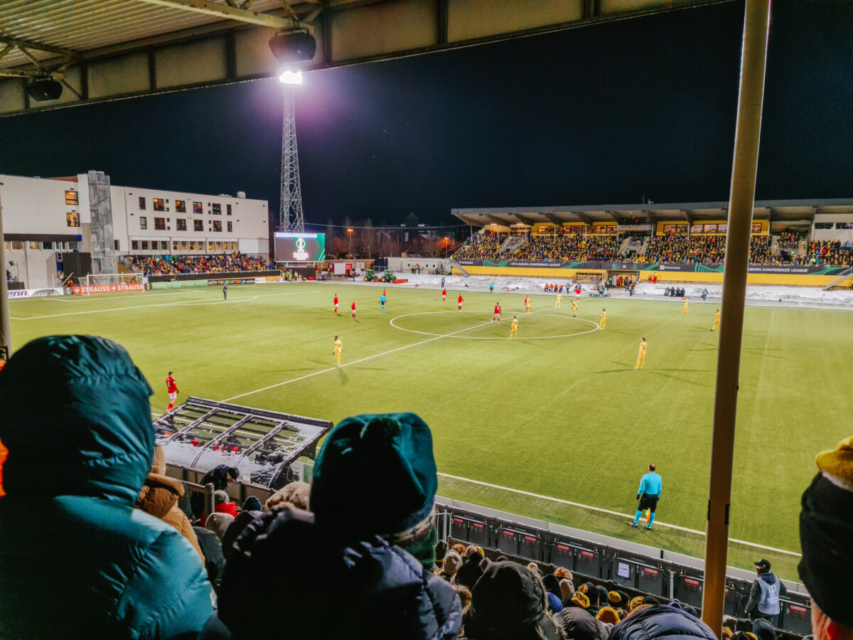 Bodø Glimt mot Sofia på Aspmyra