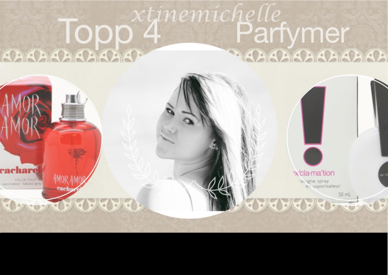 # MINE topp 4 parfymer