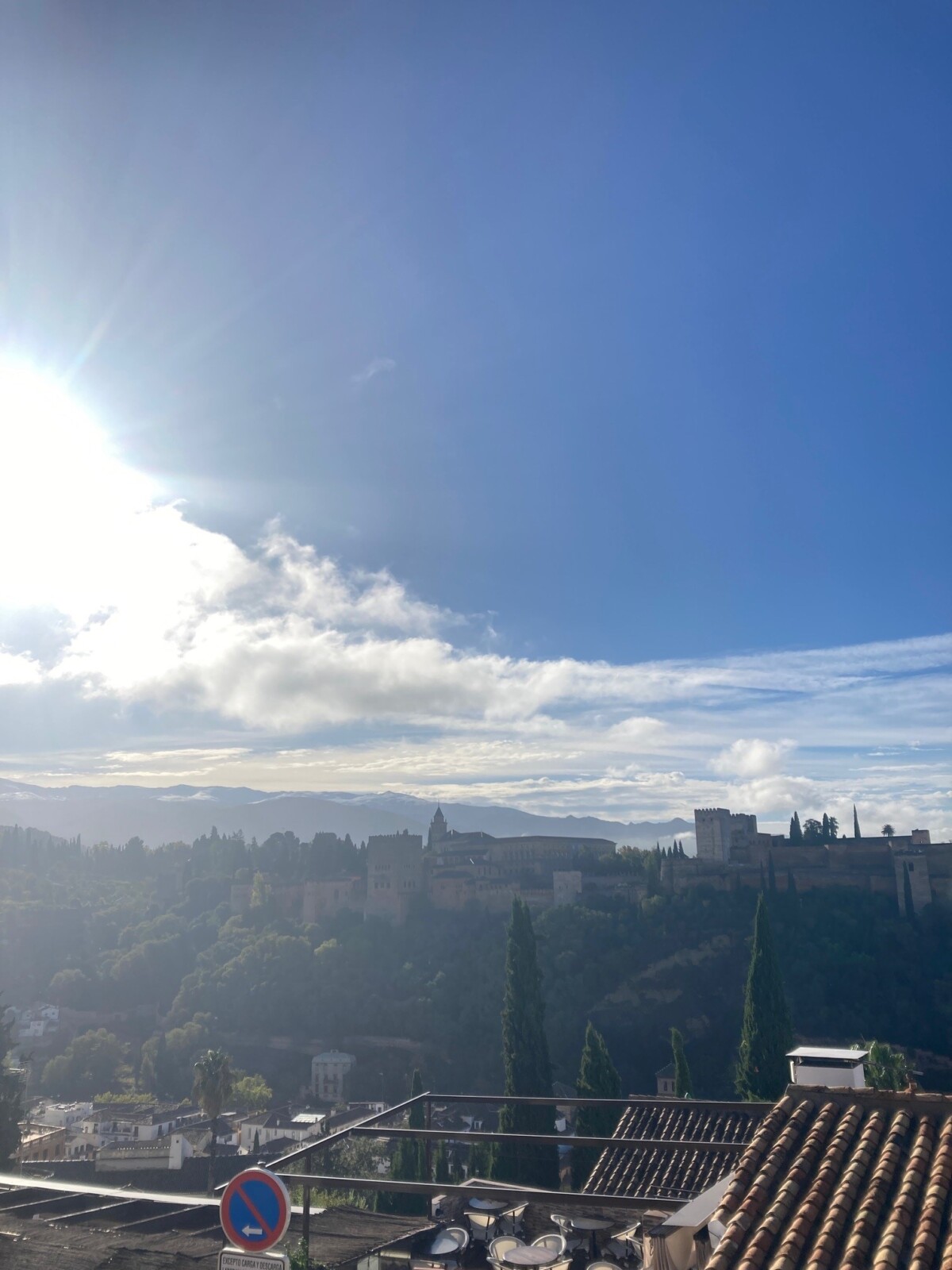 Granada utsikt Spania