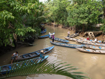 En dag på Mekong deltaet
