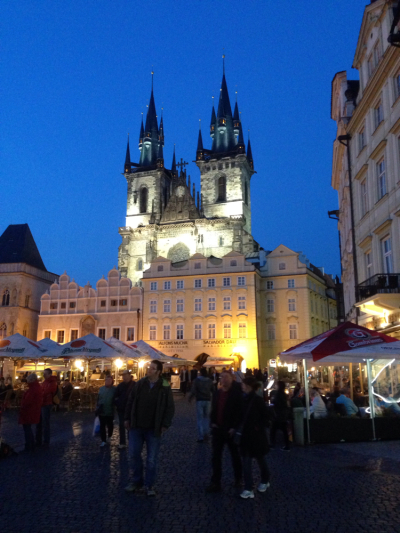For en by, Praha