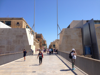 En rolig dag i Valletta, Malta