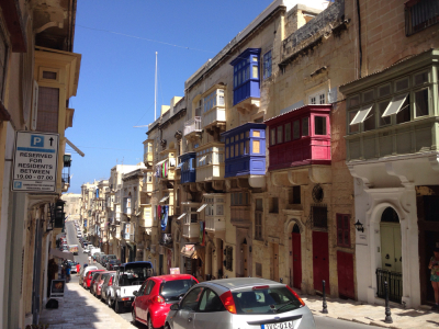 Valletta, hovedstaden på Malta