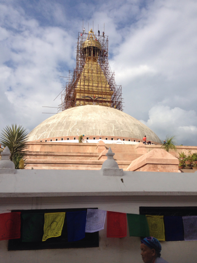 Boudhanath stupaen, Nepal