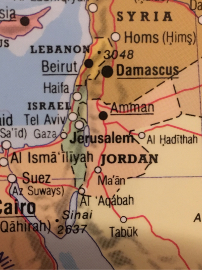 Endelig går turen til Jordan