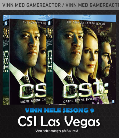 Vinn hele sesong 9 av CSI Las Vegas på Blu-ray!