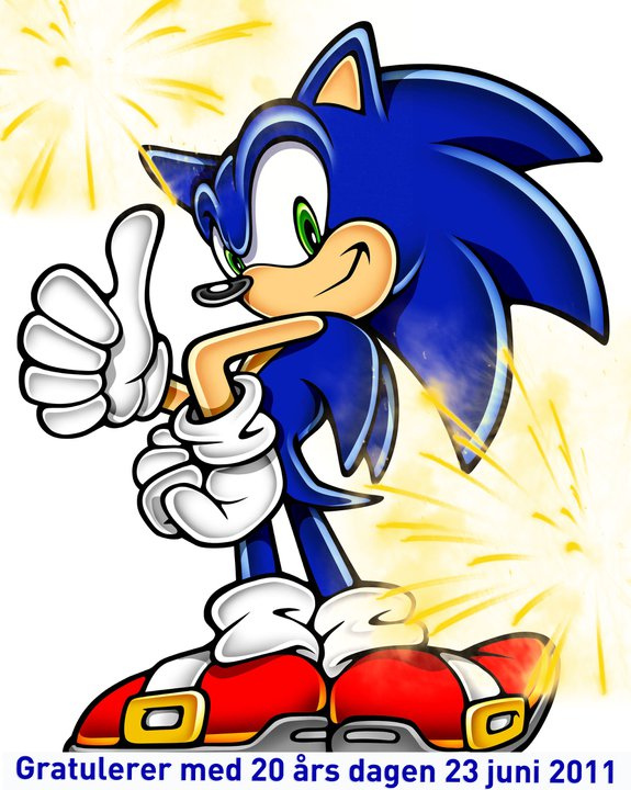 Hipp Hurra, Sonic har bursdag i dag!