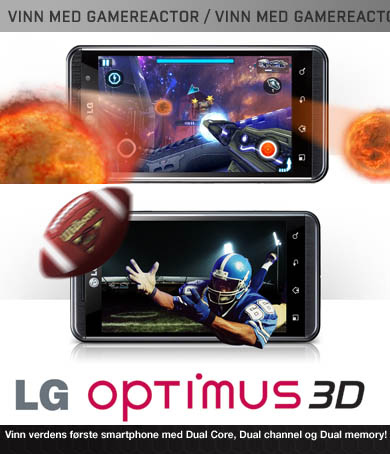 Hvem vant LG Optimus 3D på Gamereactor?