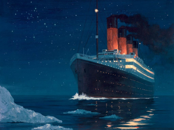 Ville du ha sittet på Titanic?