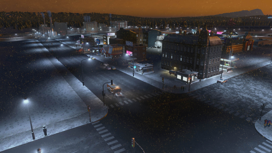 Jeg spiller Cities Skylines – Snowfall – Vinterby #2