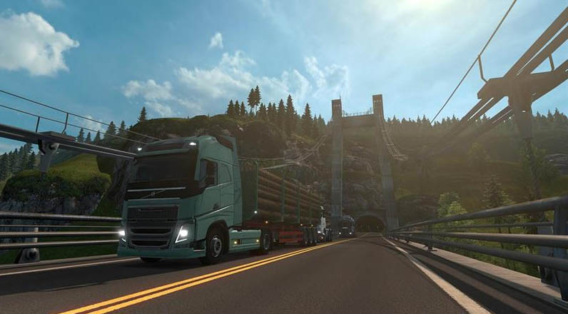 Oppdatering til Euro Truck Simulator 2 ligger klar for nedlasting