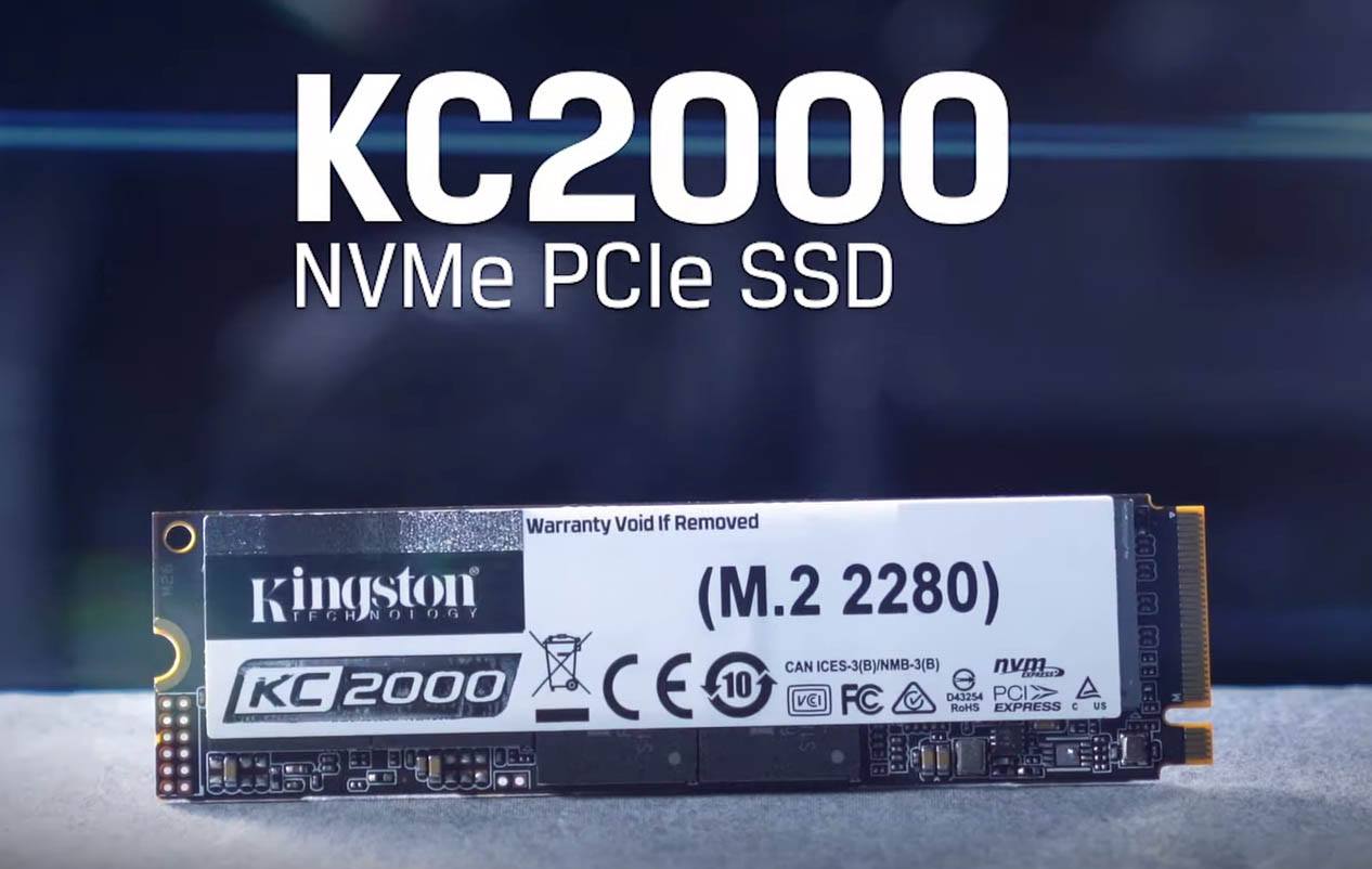STOR SOMMERKONKURRANSE! Vinn en Kingston KC2000 NVMe PCIe SSD