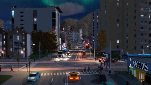 Spiller du Cities Skylines 2? Her er noen skjermdumps fra min by!