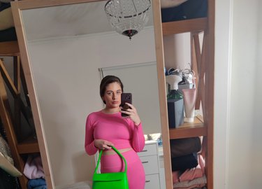 OUTFIT: PINK & GREEN