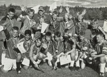 Tilbakeblikk fra år 2000. Hagas smågutter vant Blaker Cup (født 1986-1987)