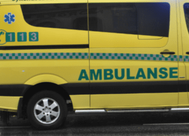 Mannen som kapret en ambulanse i i 2019, får ikke prøvd saken for Høyesteret