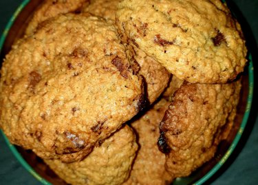Cookies med havregryn og sjokolade - 26-30 stk.