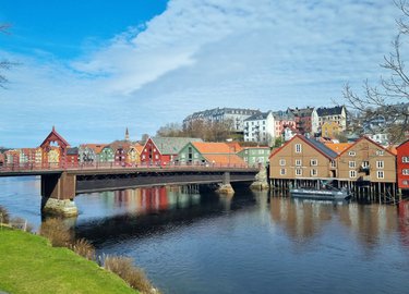Byvandring i Trondheim på bloggtreffet