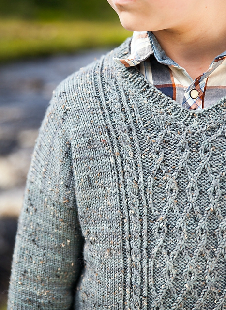 Broadford sweater by ChristalLK Designs